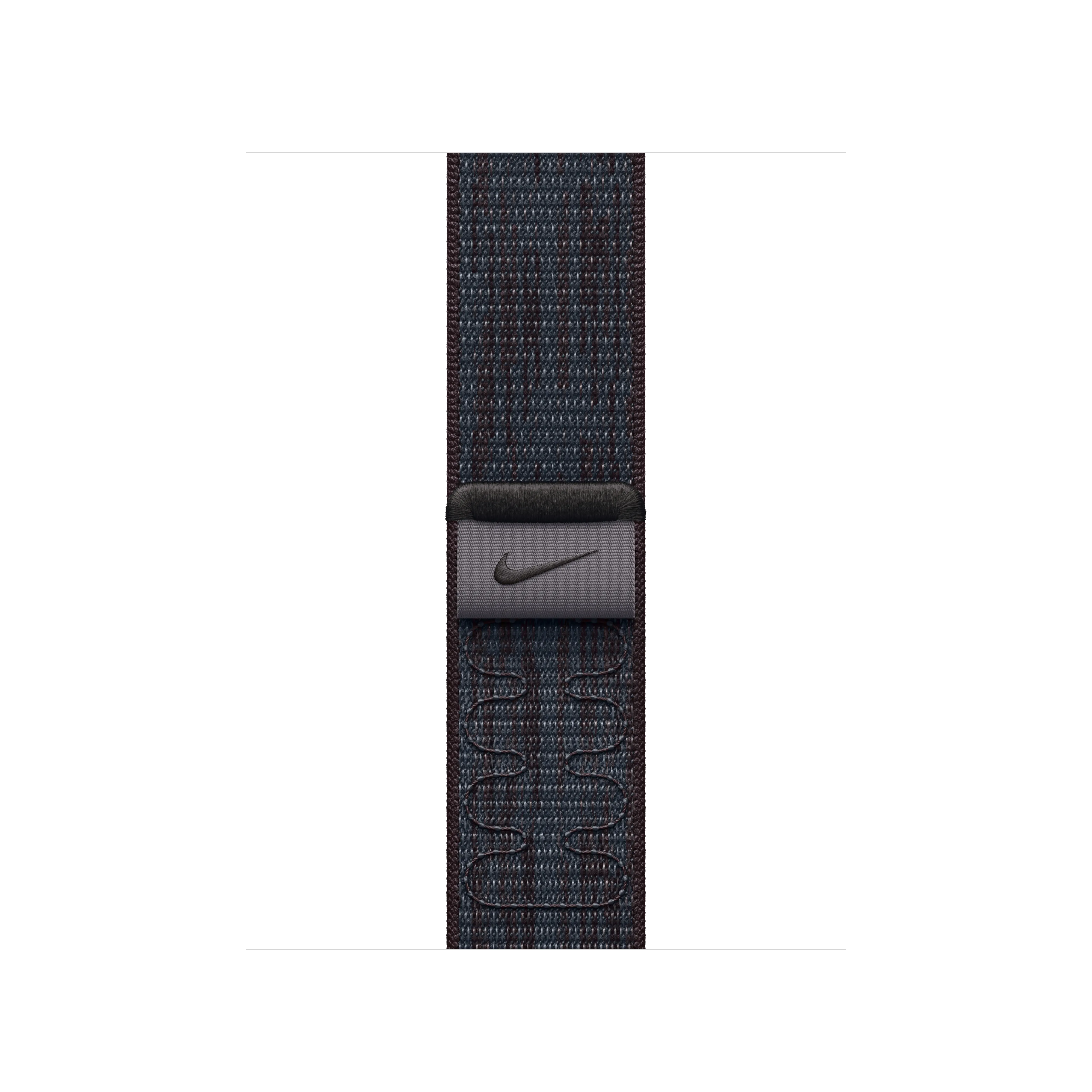 40mm Black/Blue Nike Sport Loop