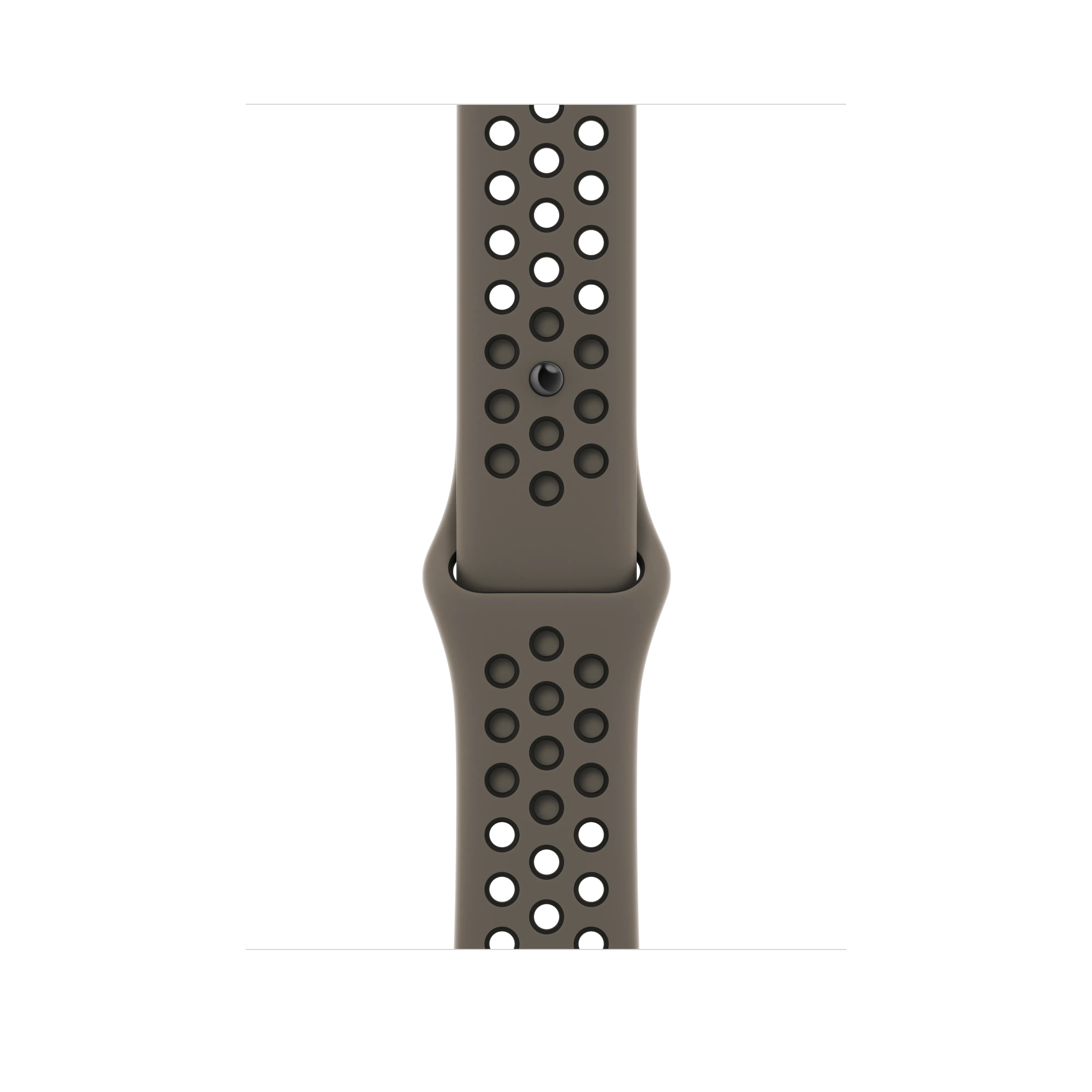 45mm Olive Grey/Black Nike Sport Band