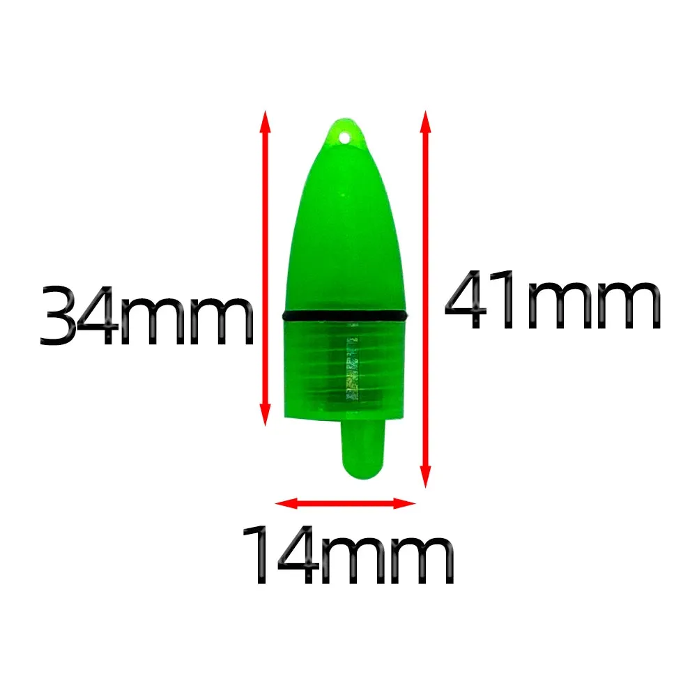 5Pcs Fishing Gear Fishing Bell Light Fishing Bell Sea Rod Luminous Drift Led Electronic Fishing Float Rock Fishing At Night