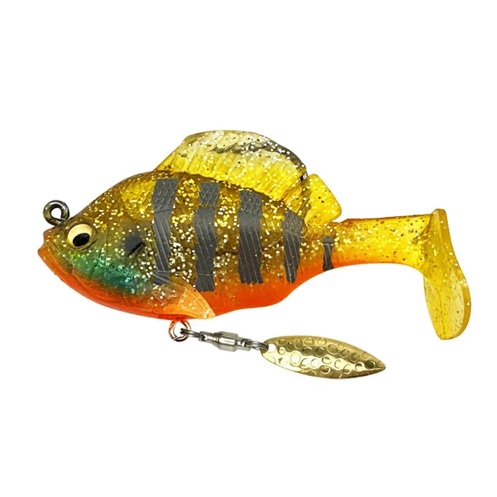 8cm 18g 24g Sleeper Shad Gill Fishing Lure Hidden Hook Soft Bait Saltwater Swimbaits Fish Jig Paddle Tail Pike Bass Gear