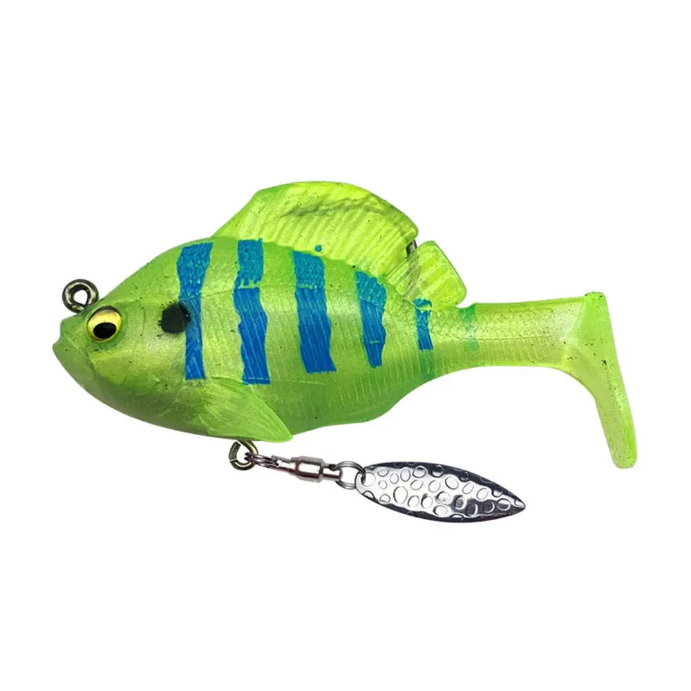 8cm 18g 24g Sleeper Shad Gill Fishing Lure Hidden Hook Soft Bait Saltwater Swimbaits Fish Jig Paddle Tail Pike Bass Gear