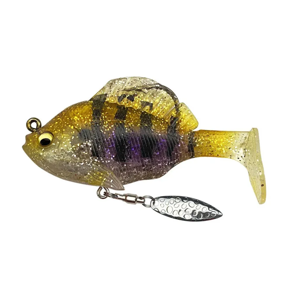 8cm 18g 24g Sleeper Shad Gill Fishing Lure Hidden Hook Soft Bait Saltwater Swimbaits Fish Jig Paddle Tail Pike Bass Gear