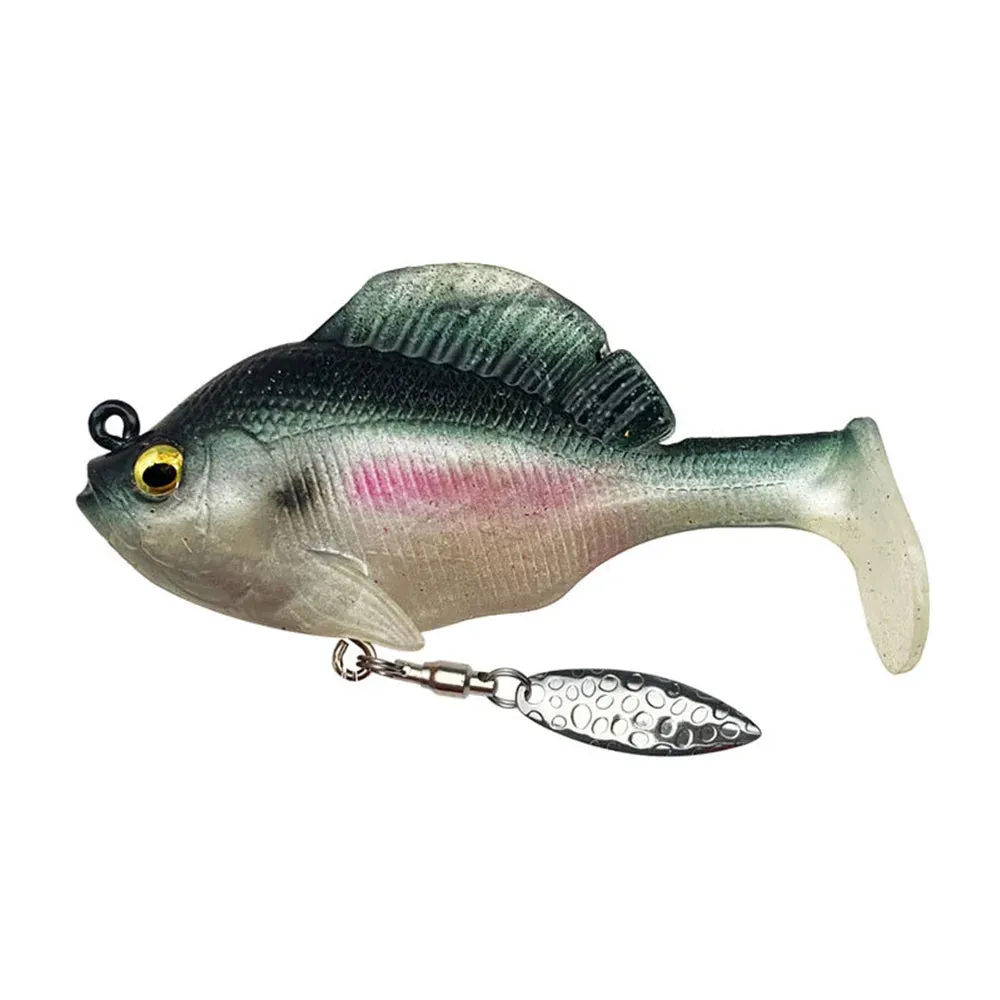 8cm 18g 24g Sleeper Shad Gill Fishing Lure Hidden Hook Soft Bait Saltwater Swimbaits Fish Jig Paddle Tail Pike Bass Gear