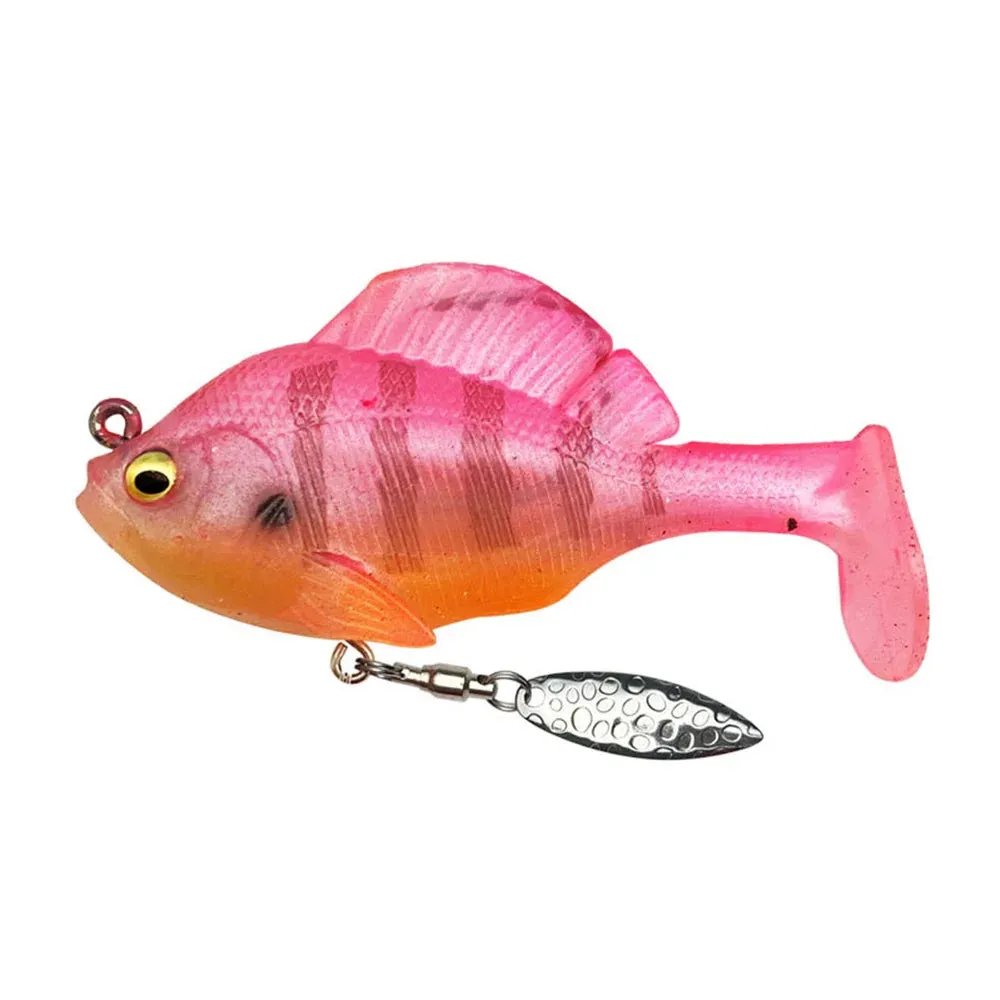 8cm 18g 24g Sleeper Shad Gill Fishing Lure Hidden Hook Soft Bait Saltwater Swimbaits Fish Jig Paddle Tail Pike Bass Gear