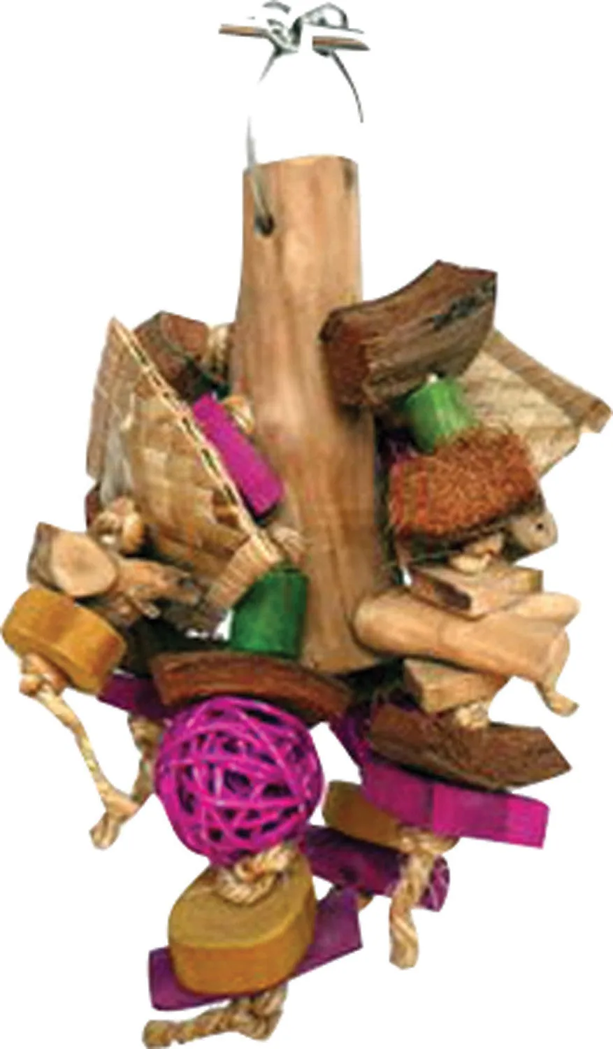 A&e Cage Company - Java Wood Chunky Monster Bird Toy