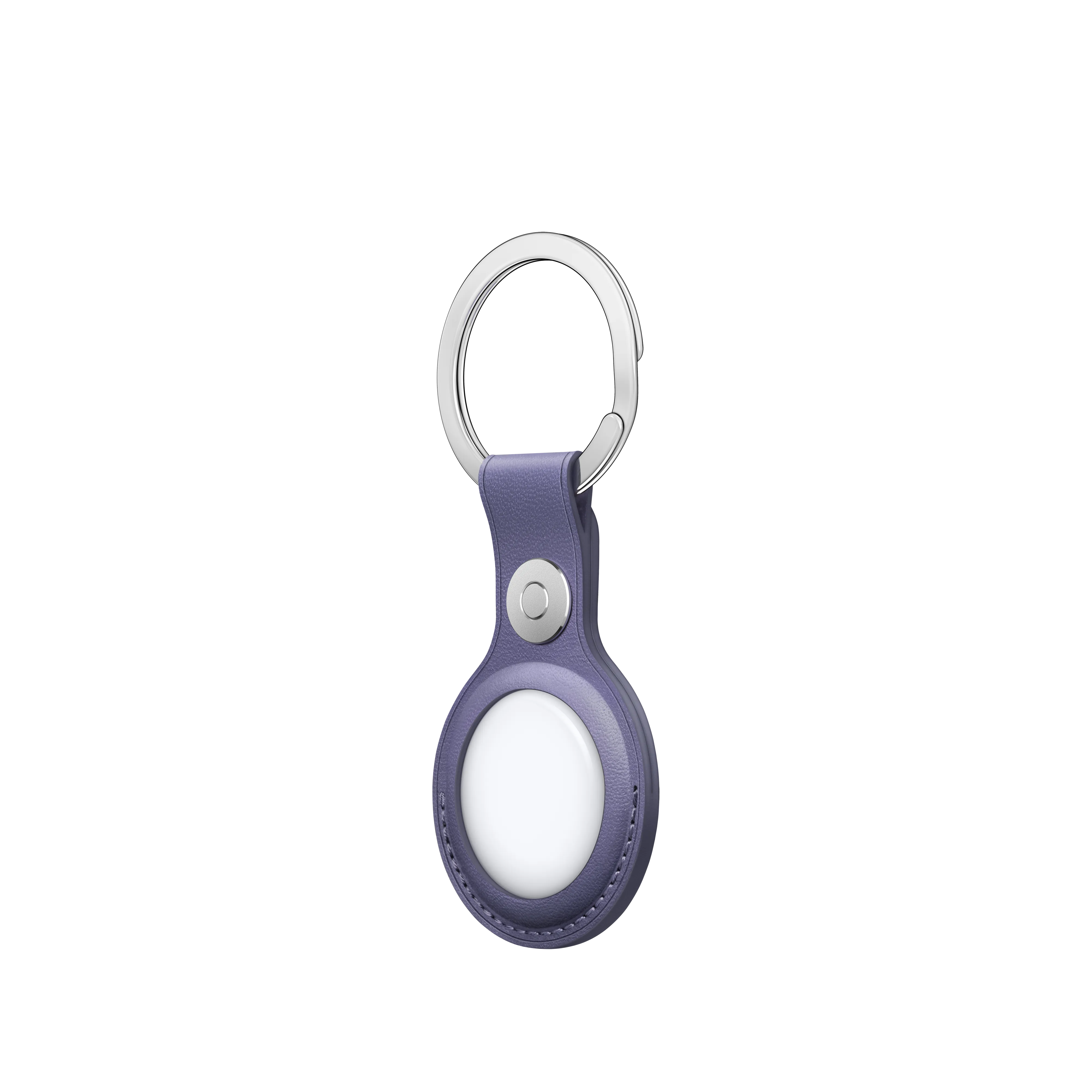 AirTag Leather Key Ring – Wisteria