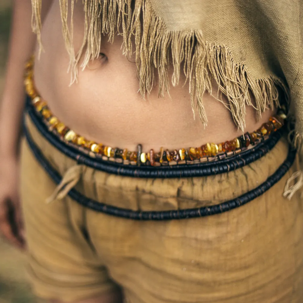 Amber Belt/Waist Beads ๑⋙