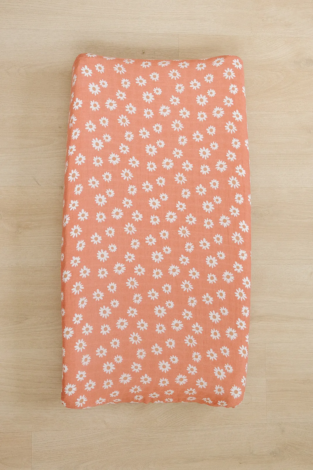 Arizona Daisy Muslin Changing Pad Cover