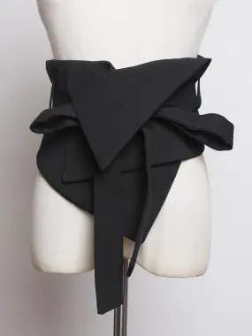 Asymmetrical Bow Waist Belt