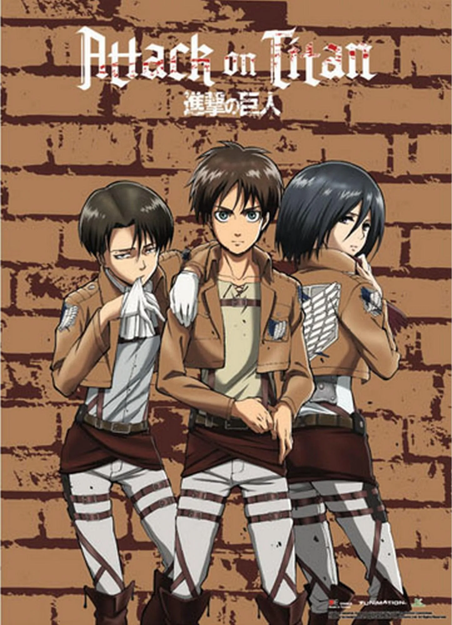 Attack on Titan - Group 3 Wall Scroll