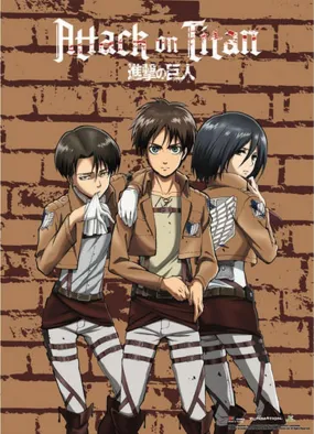 Attack on Titan - Group 3 Wall Scroll