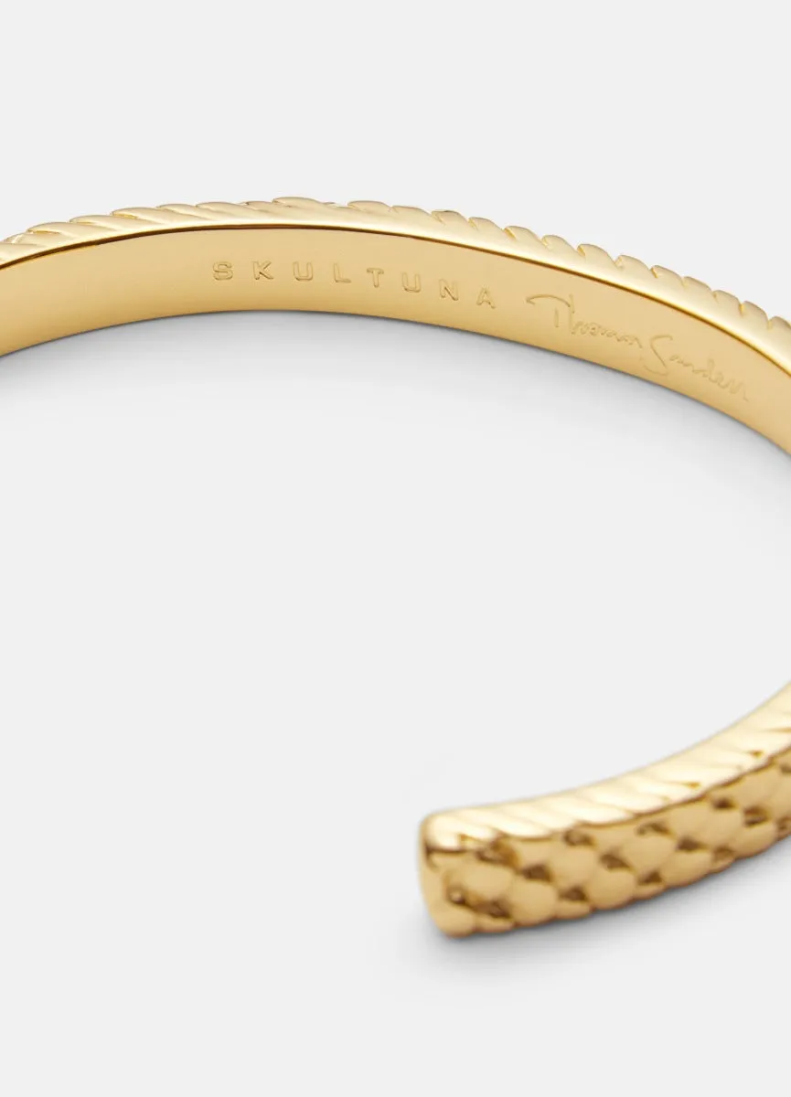 Bangle | Scale | Gold Plated