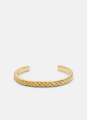 Bangle | Scale | Gold Plated