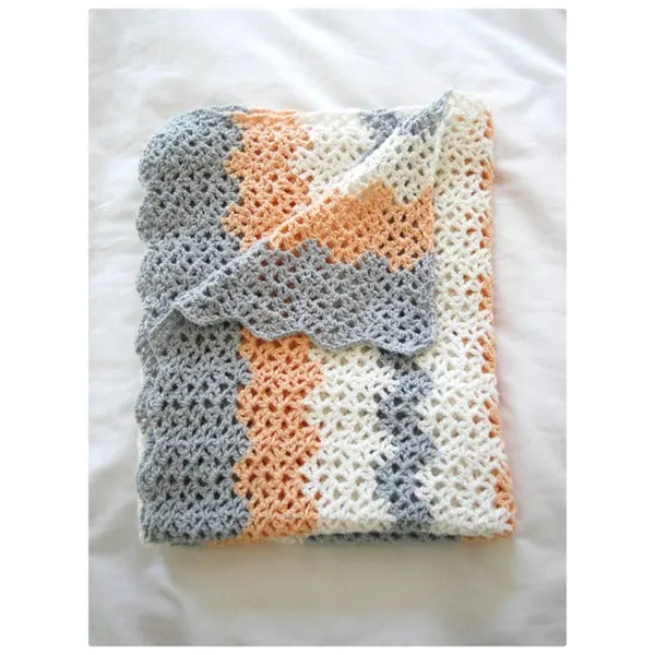 Berroco Baby Eden Crochet Blanket Project