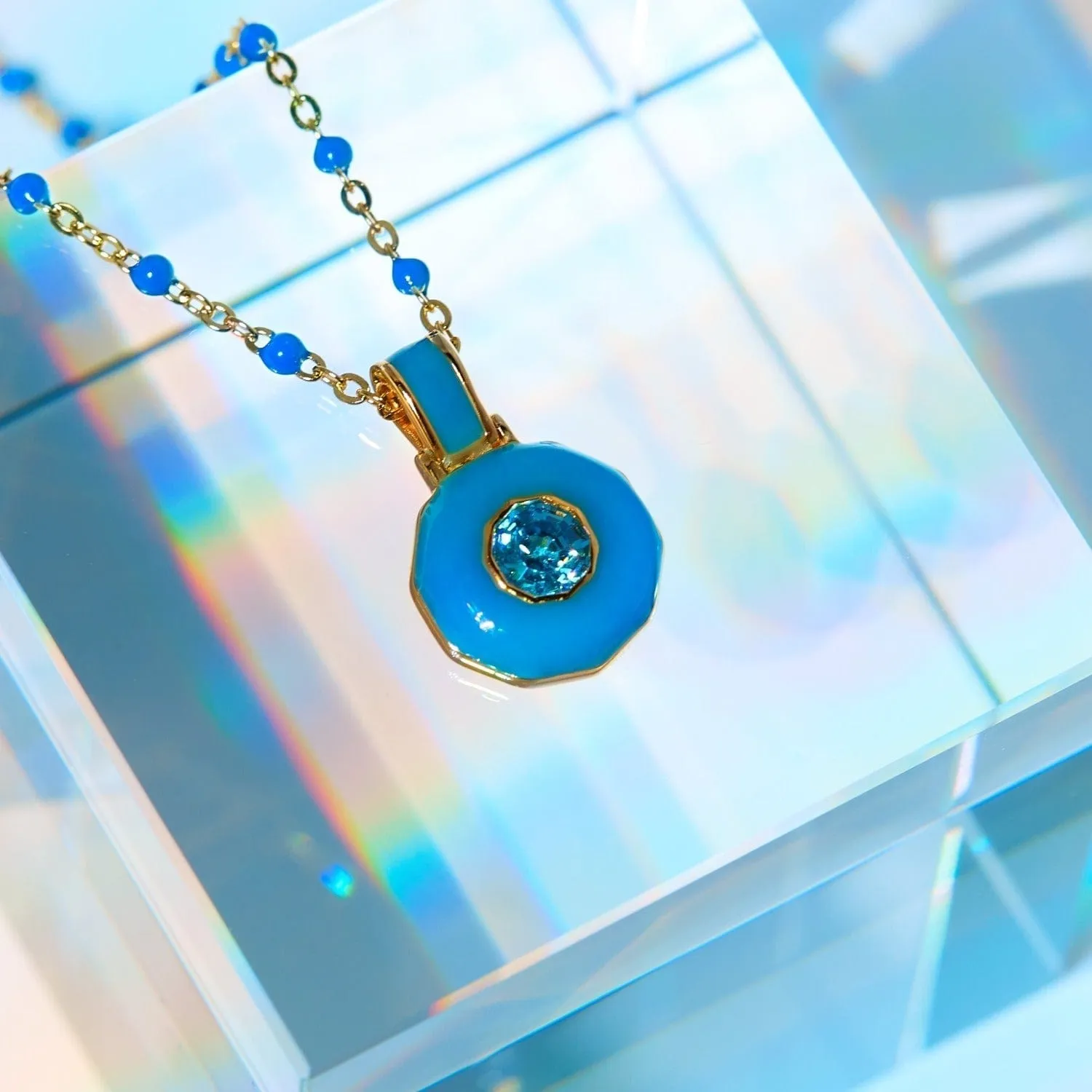 Blue Aura Necklace