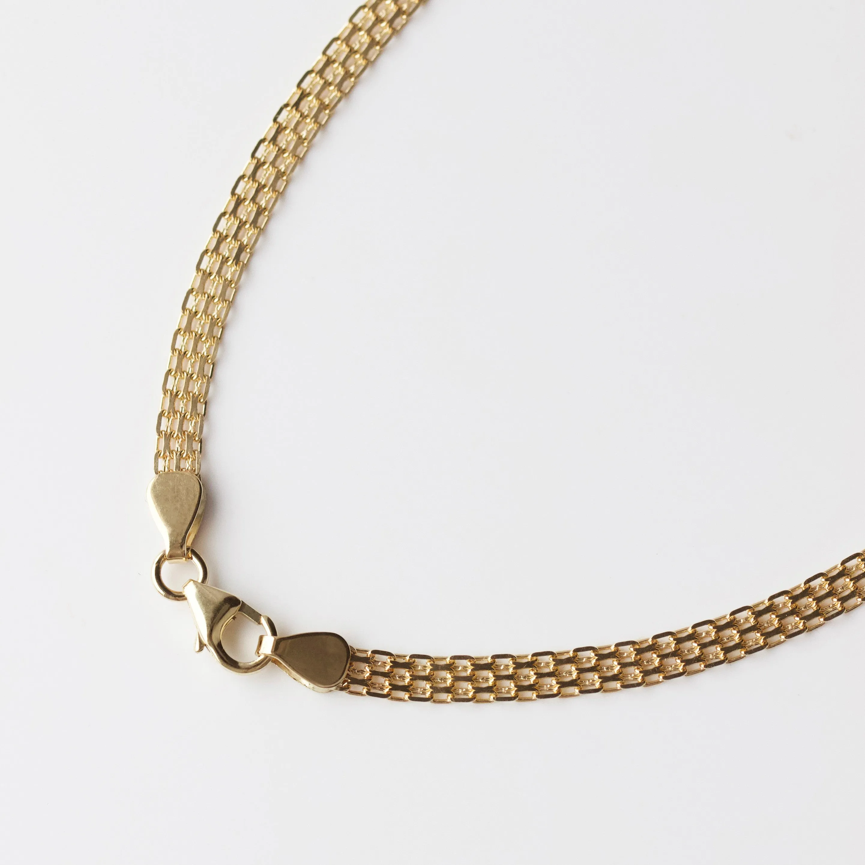 Braided Bismark Chain Necklace