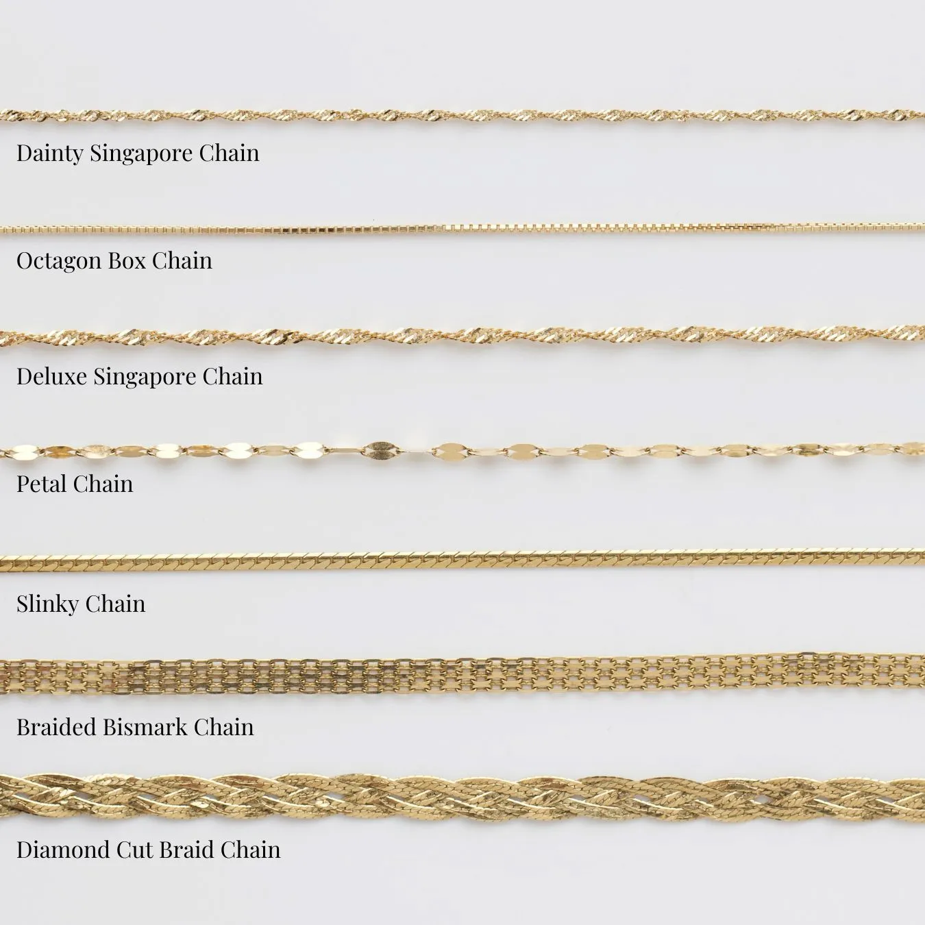 Braided Bismark Chain Necklace