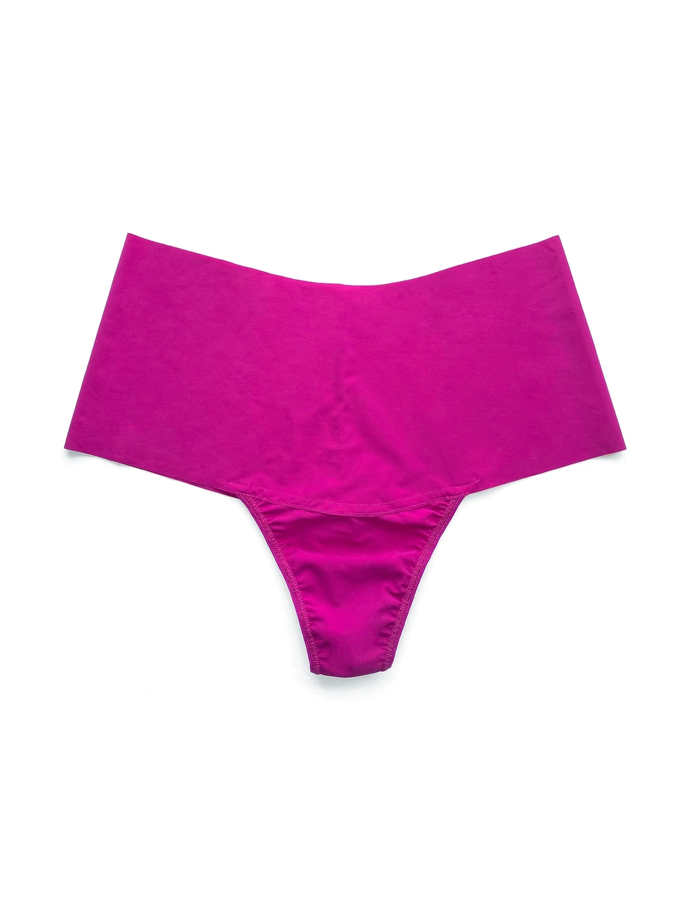 BreatheSoft® High Rise Thong Hot Fuchsia Pink