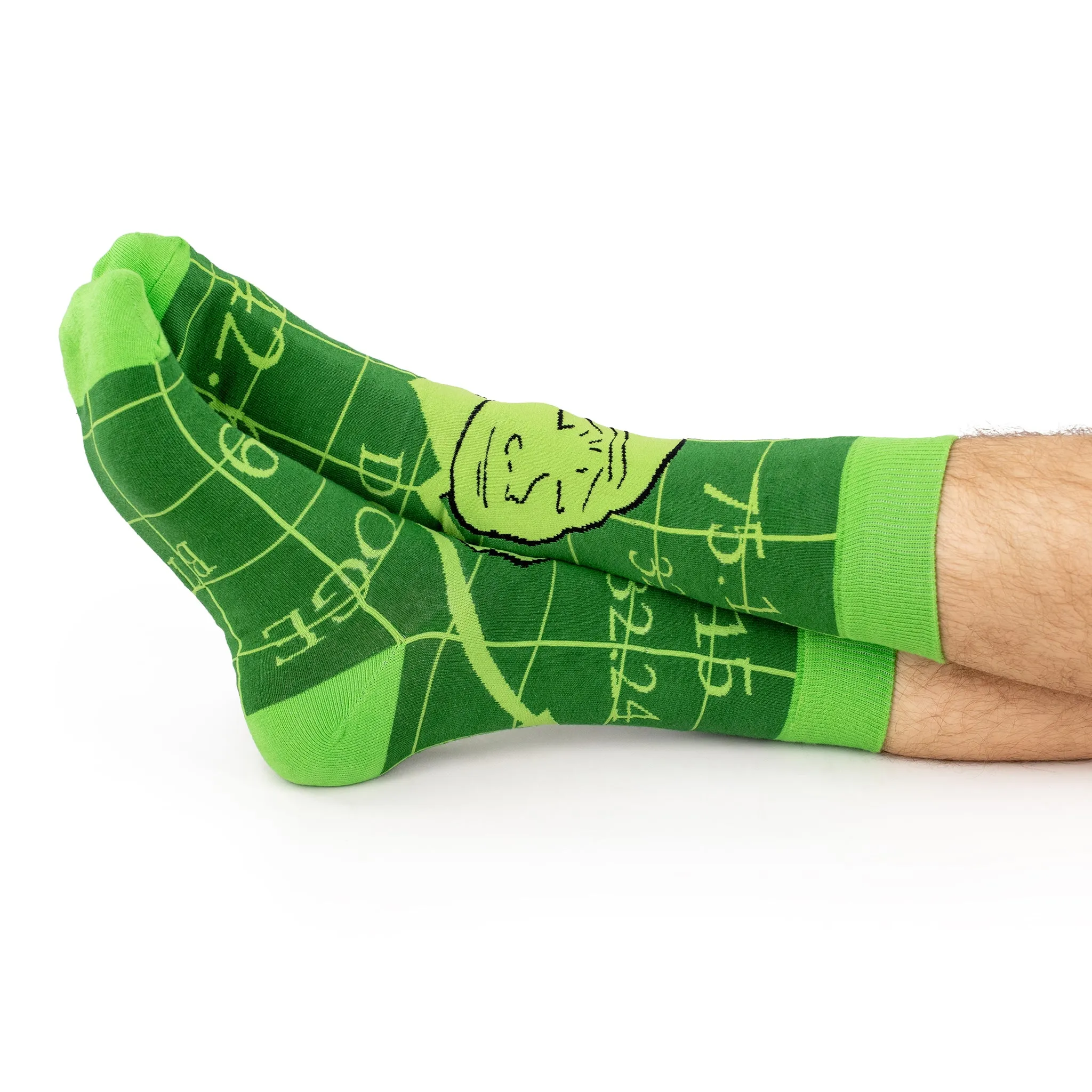 Bull Market (Green Wojak) Socks