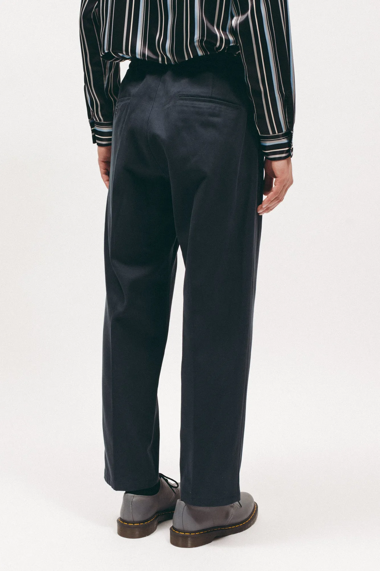 Calvary Elastic Waist Trouser - Navy