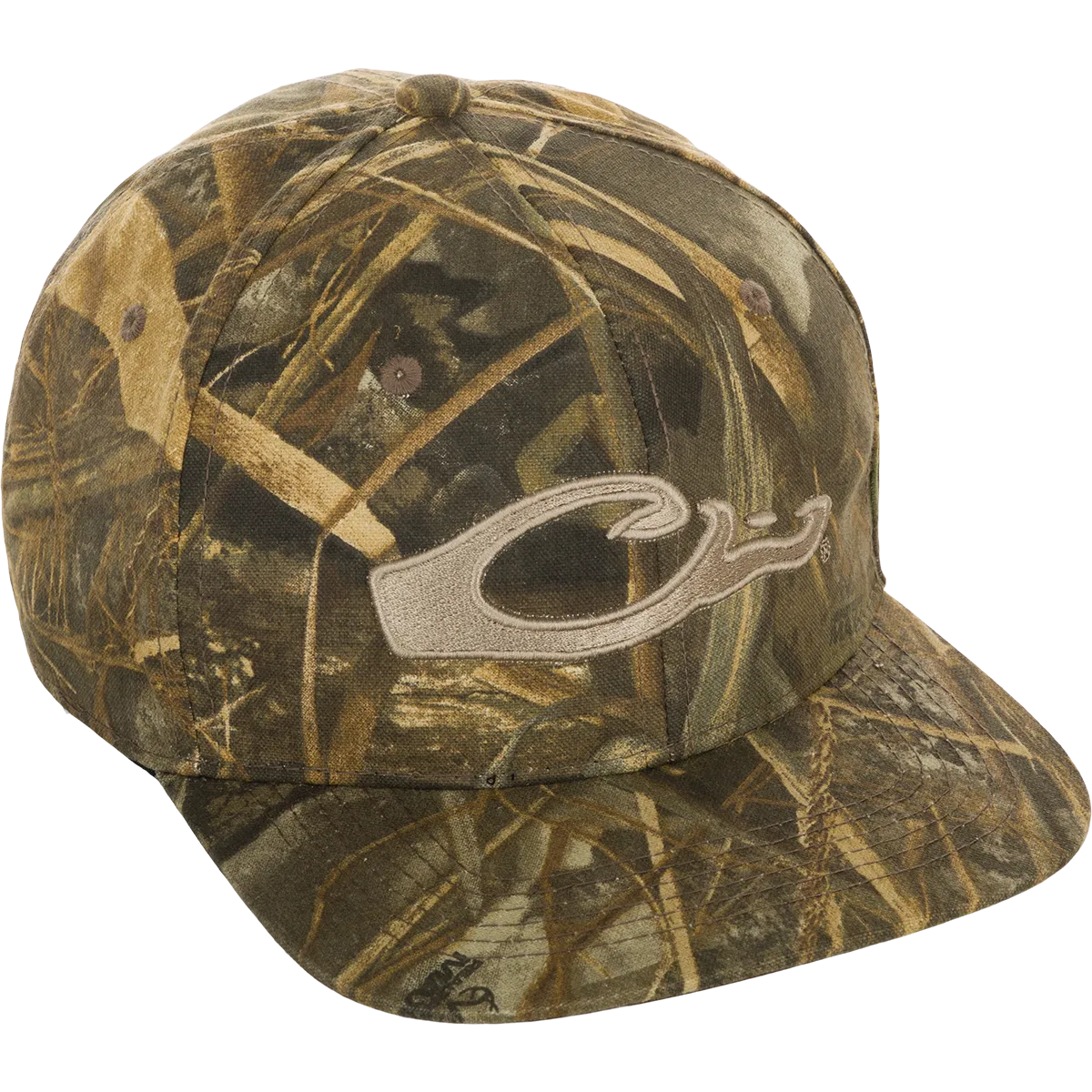 Camo Flat Bill Cap - Realtree