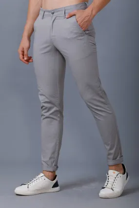 Cement Grey - 2 way stretch - COTTON PANT