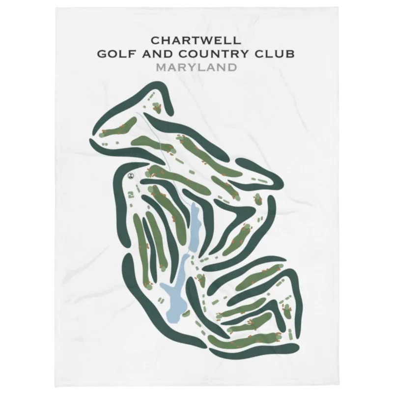 Chartwell Golf & Country Club, Maryland - Printed Golf Courses