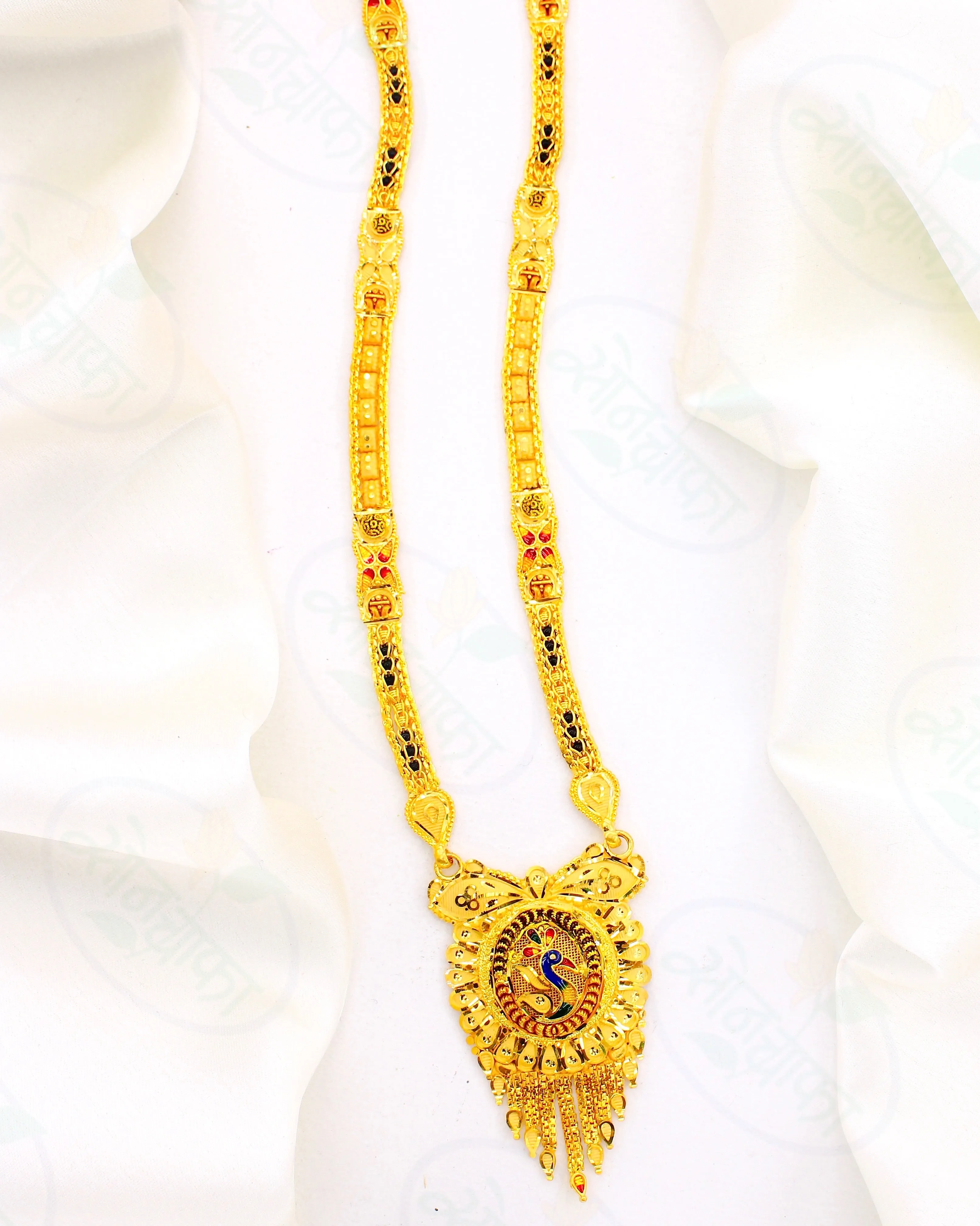 CHIC & GLAM GOLD PLATED MANGALSUTRA