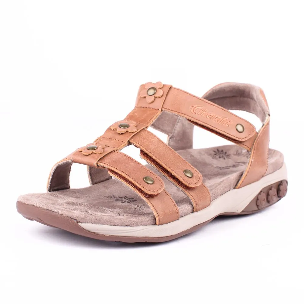 Claire Women's Leather Gladiator Adjustable Sandal