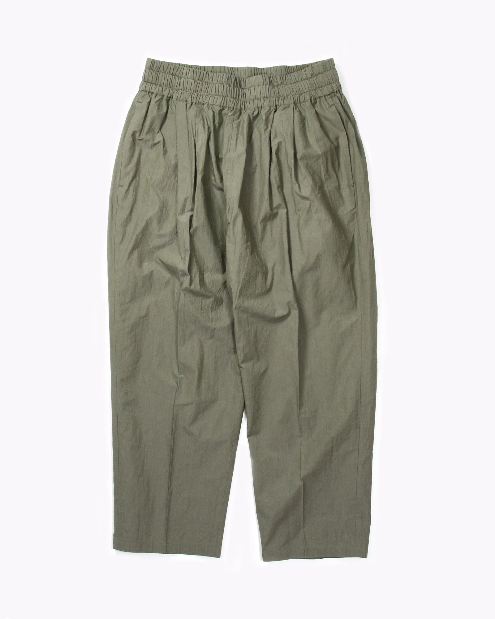 Cropped Trouser - Olive