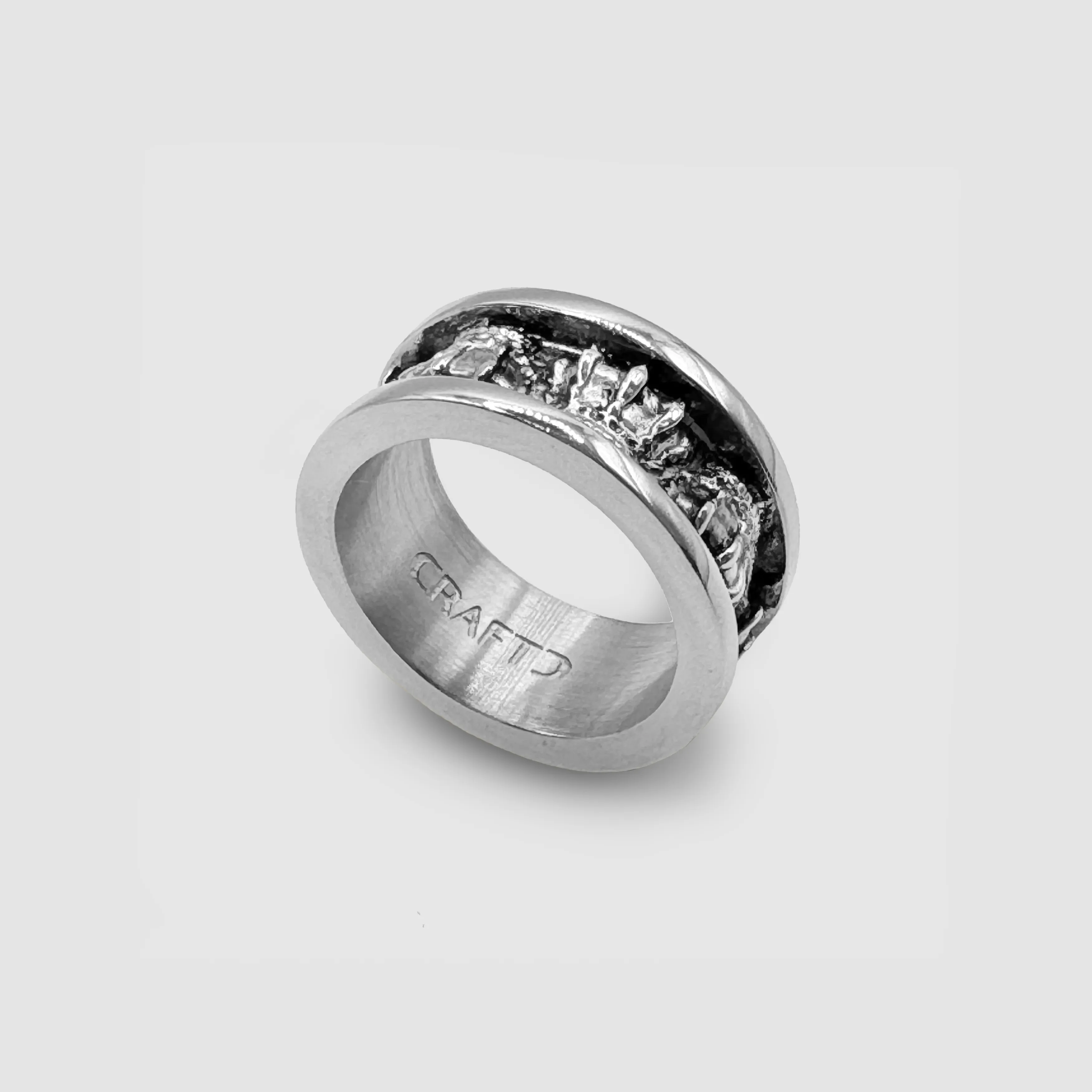 Crown Band Ring (Silver)