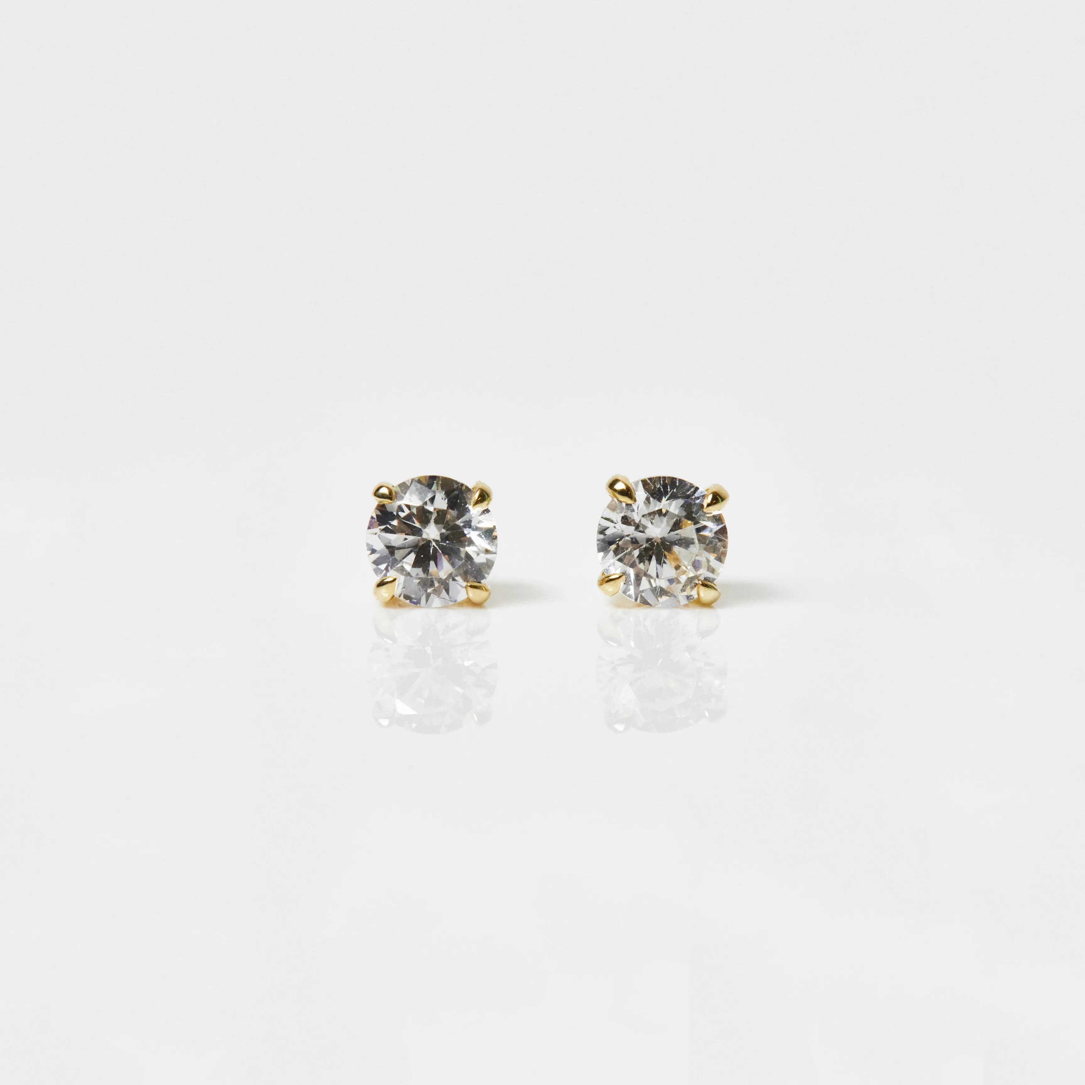 Cubic Zirconia Studs