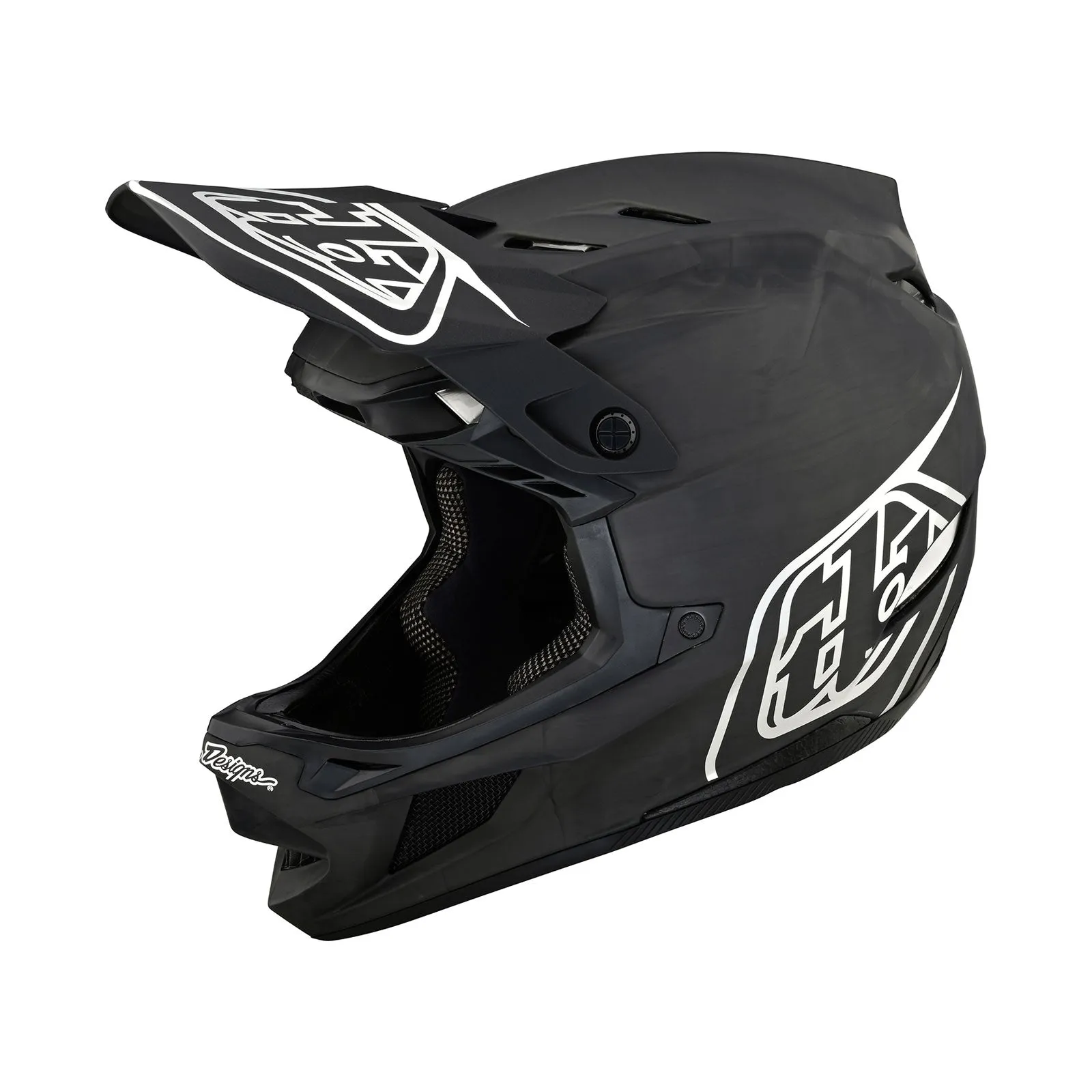 D4 Carbon Helmet Stealth Black / Silver