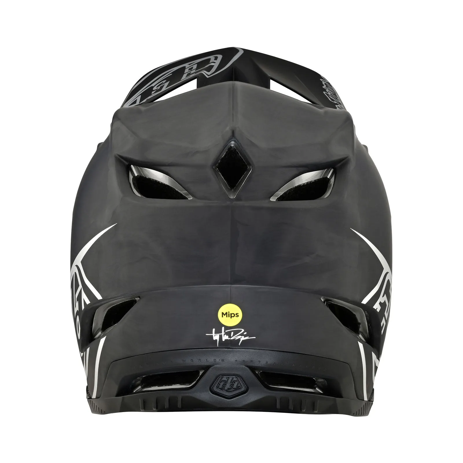 D4 Carbon Helmet Stealth Black / Silver