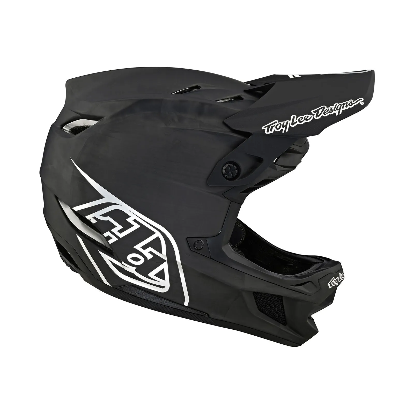 D4 Carbon Helmet Stealth Black / Silver