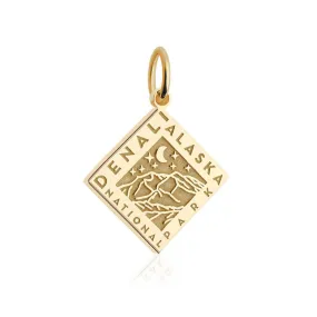 Denali National Park Charm, Gold