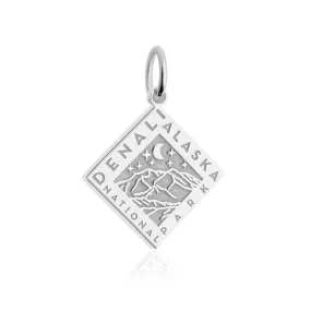 Denali National Park Charm, Silver