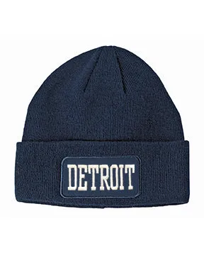 Detroit Patch Beanie