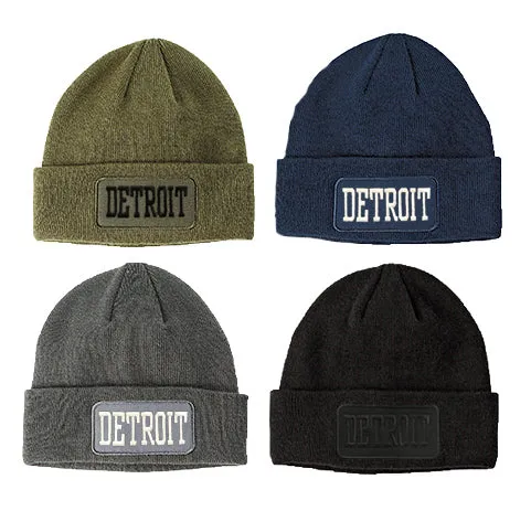 Detroit Patch Beanie