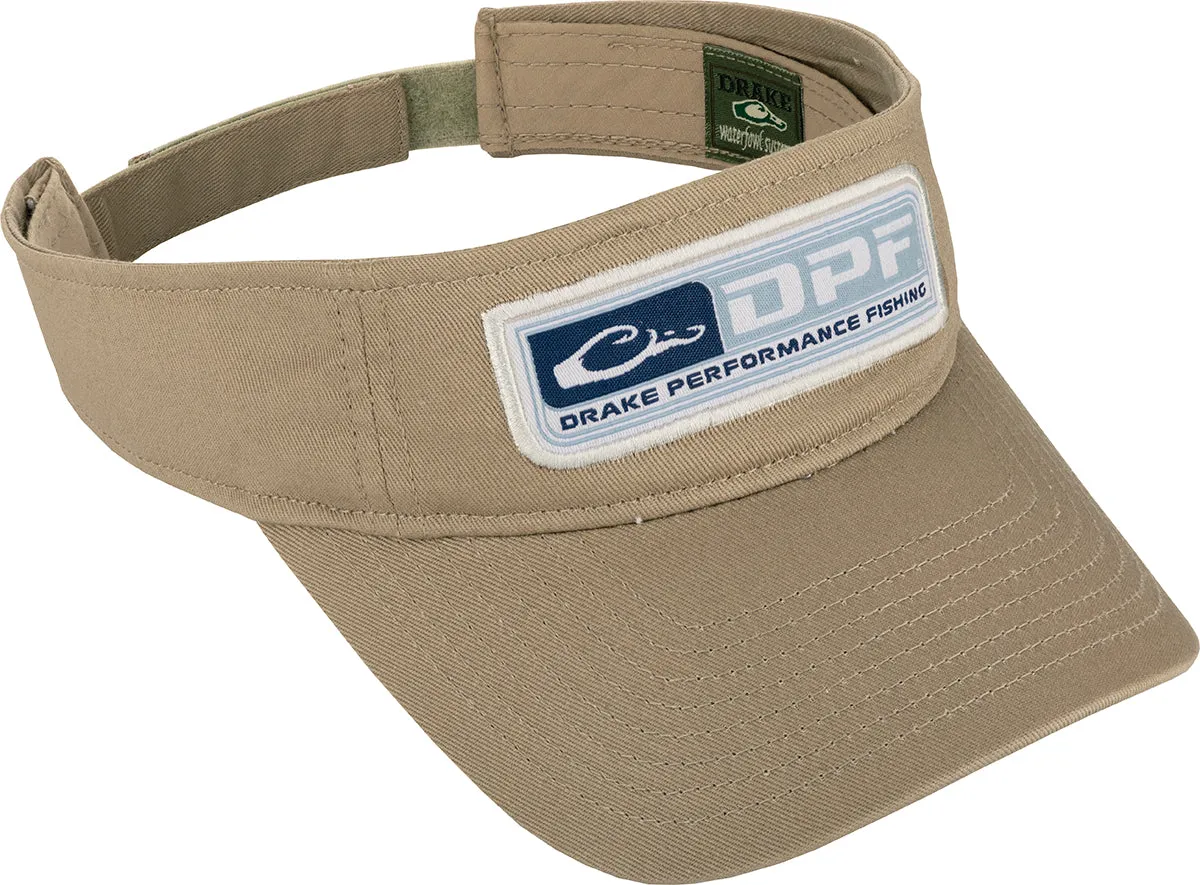 Drake Fishing Logo Visor