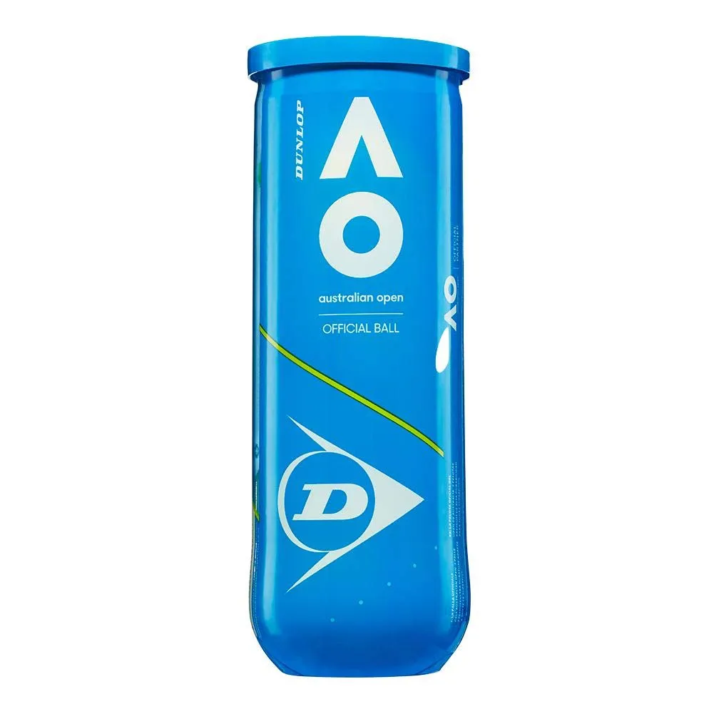 Dunlop Australian Open Tennis Balls Can (1 Can)