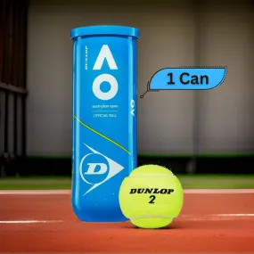 Dunlop Australian Open Tennis Balls Can (1 Can)