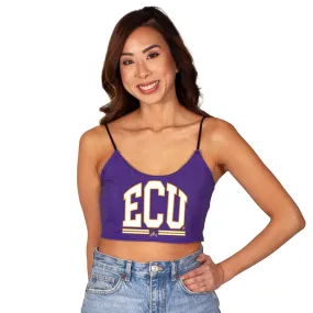 ECU Pirates Purple Spaghetti Tank