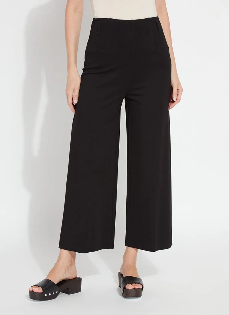 Ellis Culottes Ponte Crop (25" Inseam)