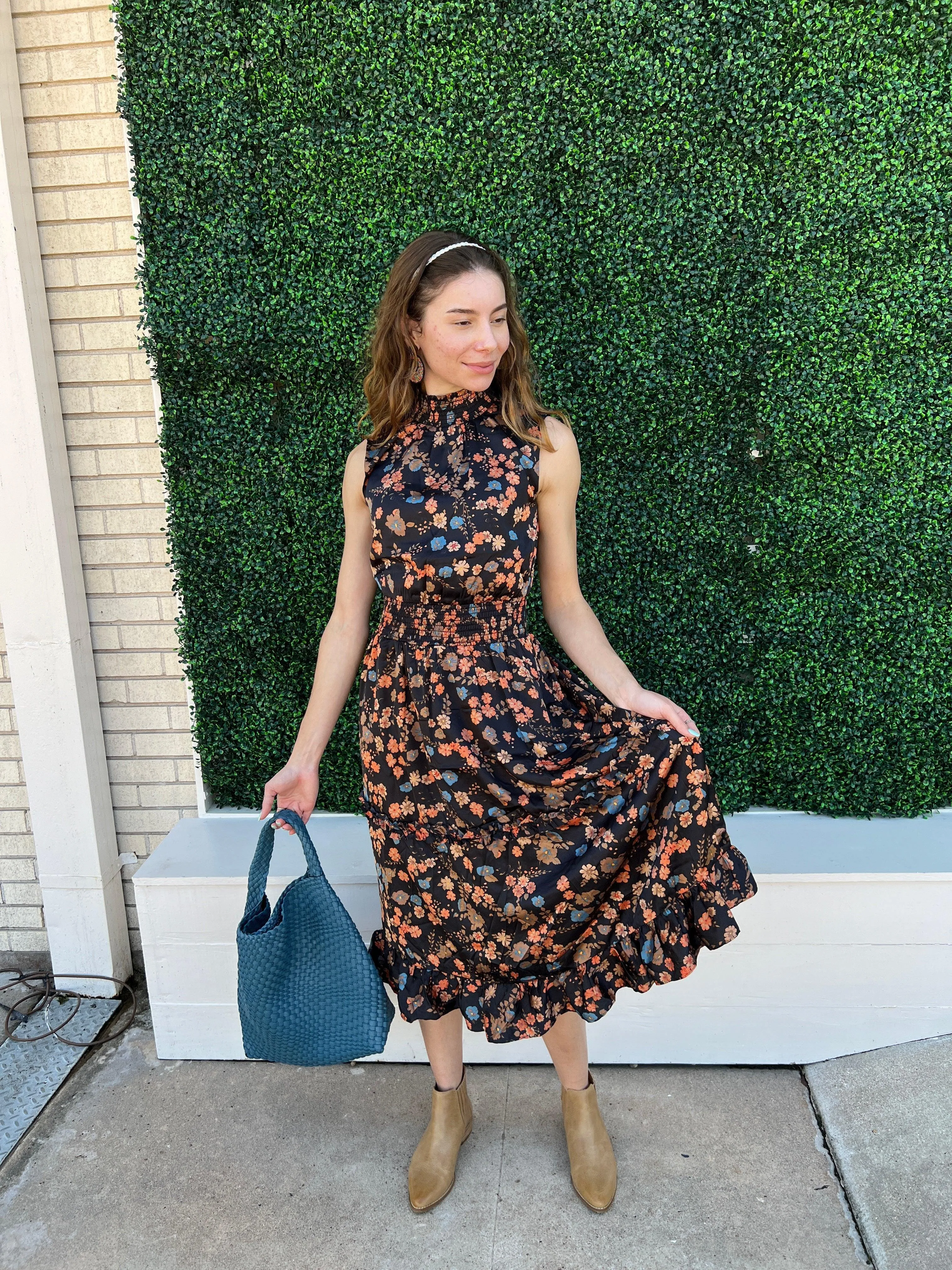 Fall Florals Dress