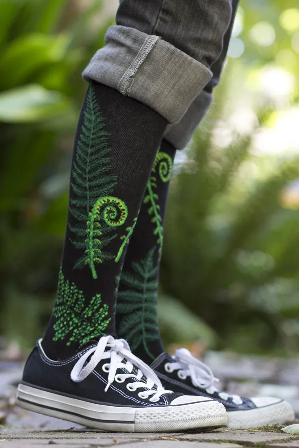 Ferns and Fiddleheads Knee High