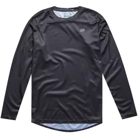 Flowline LS Jersey Solid Black