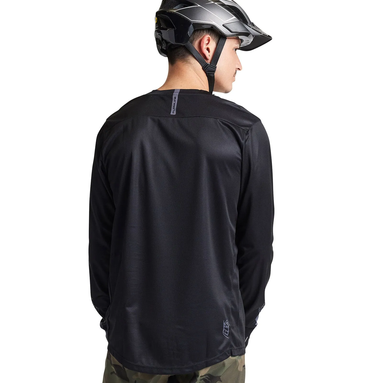 Flowline LS Jersey Solid Black