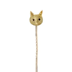 Fox Head Tie Pin