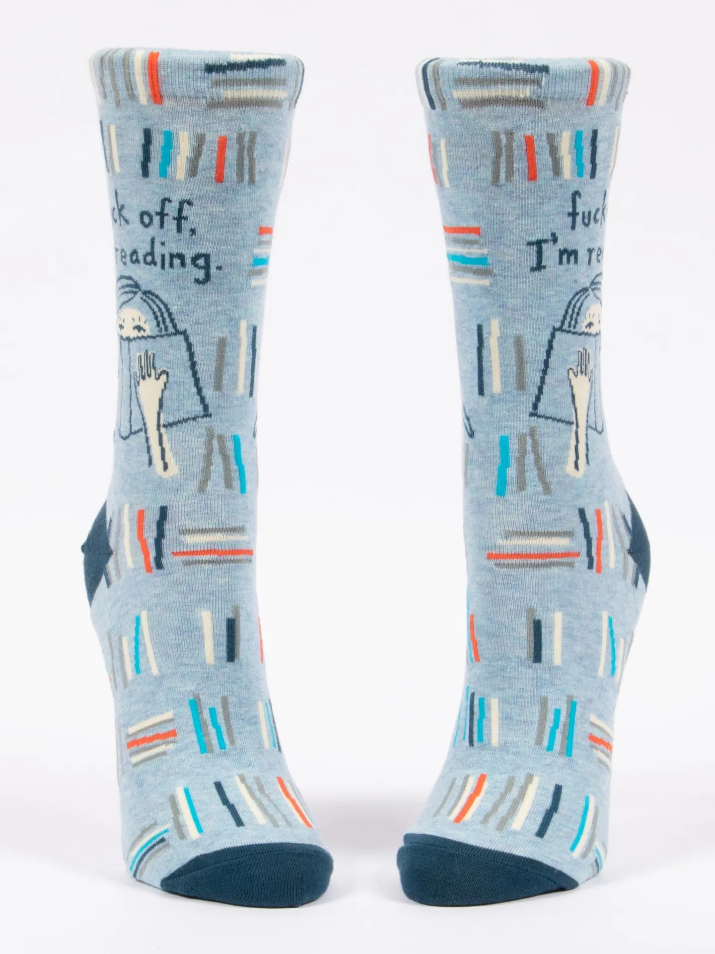 Fuck Off, I'm Reading W-Crew Socks